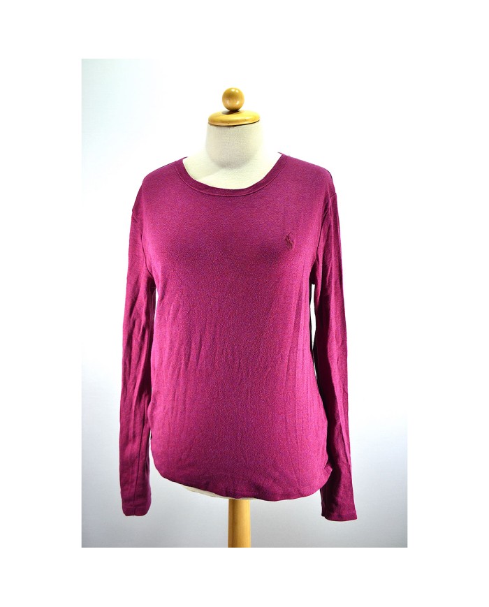 Ralph Lauren t-shirt long sleeve purple L