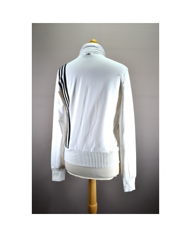 Adidas track-jacket sportswear white M Adidas track-jacket sportswear white M