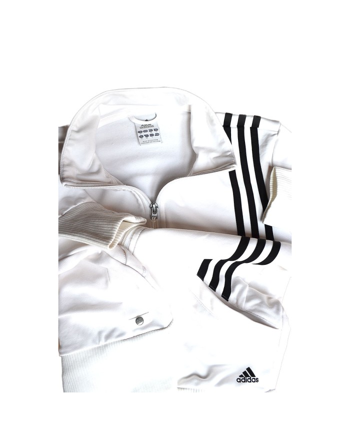 Adidas track-jacket sportswear white M