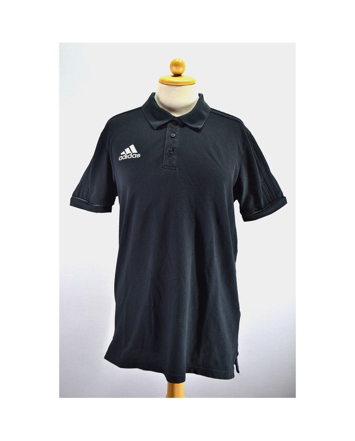 Adidas polo-shirt climalite black L