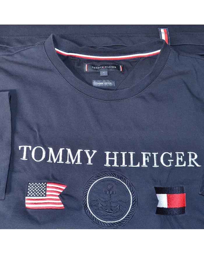 Tommy Hilfiger t-shirt embroidered blue M