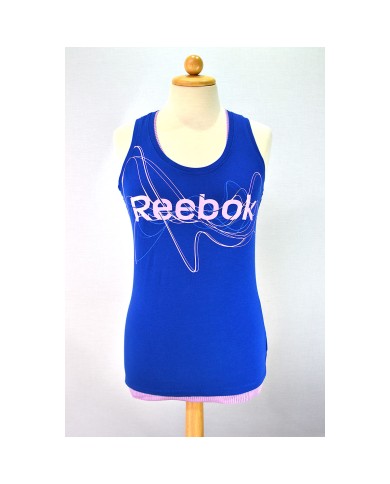 Reebok shirt sportswear blue S