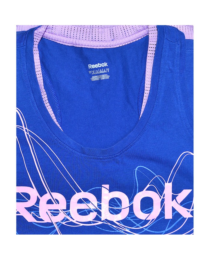 Reebok shirt sportswear blue S