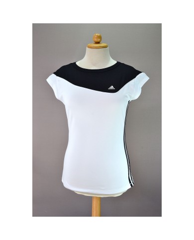 Adidas t-shirt sportswear climacool white M