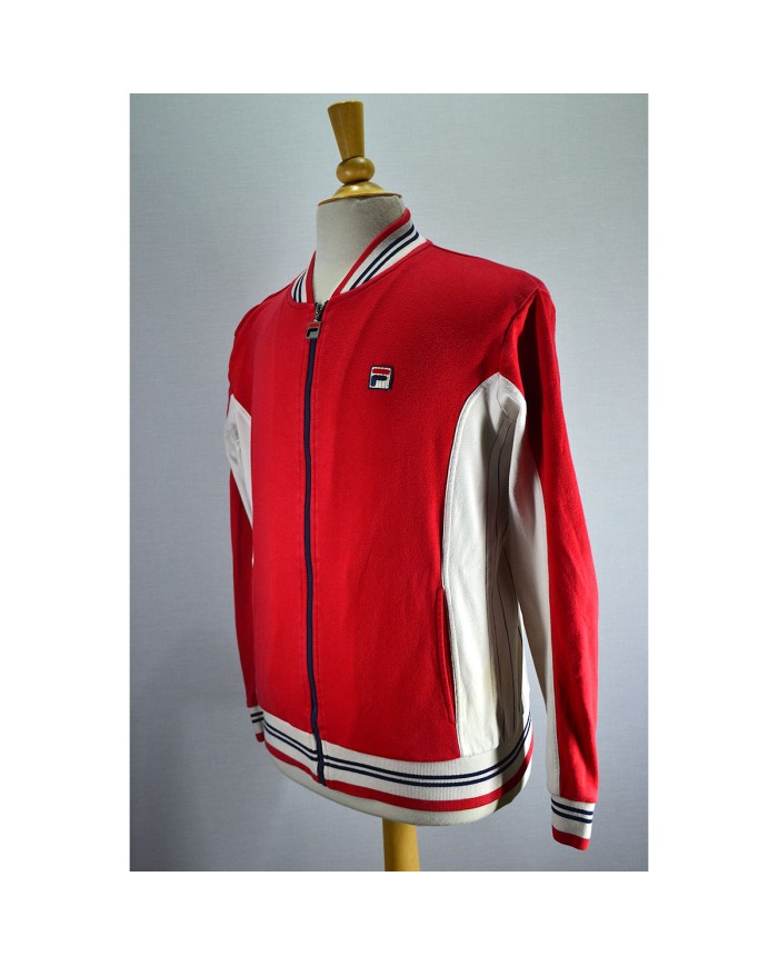 Fila vest zipper red L