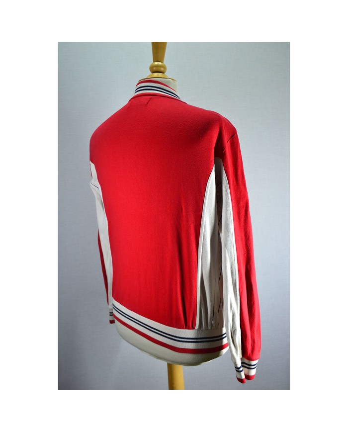 Fila vest zipper red L