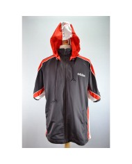 Adidas vest zipper brown S