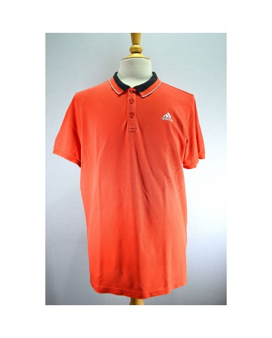 Adidas polo-shirt climalite orange XL 