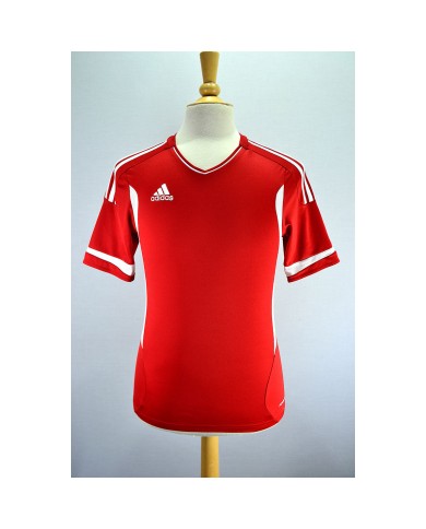 Adidas t-shirt sportswear red S
