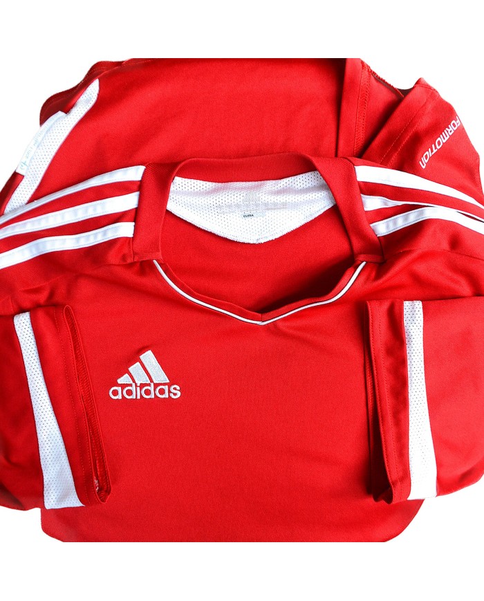 Adidas t-shirt sportswear red S