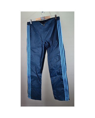 Adidas vintage rain pants blue 13/14 years