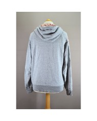 Adidas hoodie zipper gray L