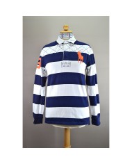 Burberry polo-shirt longsleeve blue M