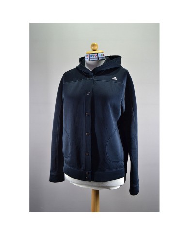 Adidas summer jacket hoodie black L