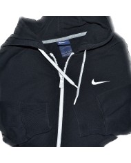 Nike hoodie zipper black L
