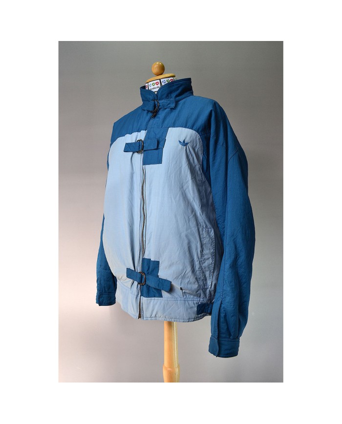 Adidas vintage jacket blue XXL