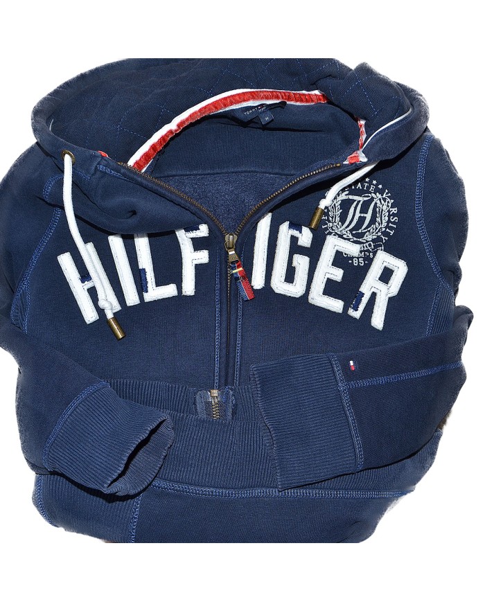 Tommy Hilfiger hoodie zipper blue M