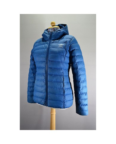Adidas winter jacket blue S