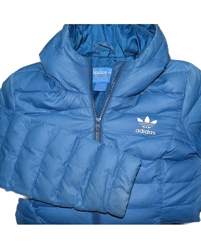 Adidas winter jacket blue S